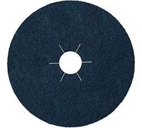Klingspor 23680 Vulcanized Fiber Discs, 100 mm x 16 mm, 36 Grit, synthetic resin for universal metal applications. Perfect for mini grinder discs.