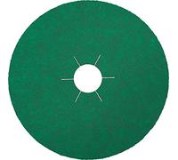 Klingspor 250259 Discos de Fibra Vulcanizados, CS 570, 30 Forma de Perforación, 40 Grano, 125 mm x 22 mm