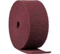 Klingspor 258872 Rollos, Fibra Sintética, NRO 400, Marrón Rojizo, Fino, 100 mm x 10000 mm