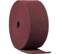 Klingspor Rollo abrasivo 258887 Fibra sintética Fino NRO 400 Marrón rojizo 115 x 10000 mm