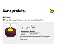 Klingspor Cepillo mil hojas de láminas pequeñas 258920 – NFS 600, 60x30x6 mm, grueso
