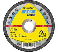 Klingspor 262937 Kronenflex A 60 Disco de Corte Para el Corte Manual, 125 x 1 x 22.23 mm
