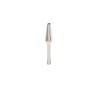 Klingspor 296199 Fresas de Metal Duro, HF 100 L, Dentado 6, 3 mm Diámetro del Vástago, 3 x 14 x 38 mm