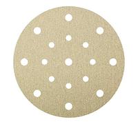 Klingspor 301930 Discos con Soporte de Papel con Sujecin cierre de gancho y bucle, PS 33 BK, 320 Grano, 150 mm Dimetro, GL S51 Forma de Perforacin