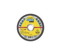 Klingspor 328906 Kronenflex A 660 R Disco de Corte Inox para el Corte Manual, 125 mm x 1 mm x 22.23 mm