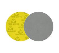 Klingspor 342289 FD 500 Disco Abrasivo con Esponja para Pintura/Laca/Masilla, 125mm Diámetro, 2000 Grano, Caja de 10