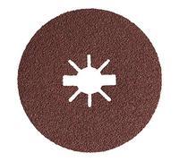 Klingspor 351143 CS 561 - Discos de fibra para acero, metales no ferrosos (universal, X-LOCK, 40 granos, 125 x 22 mm, 25 unidades)