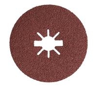 Klingspor 351144 CS 561 - Discos de fibra para acero, metales no ferrosos (36 granos, 125 x 22 mm, 25 unidades)