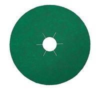 Klingspor 351163 FS 966 ACT - Discos de fibra para acero inoxidable X-LOCK (grano 60, 125 x 22 mm, 25 unidades)