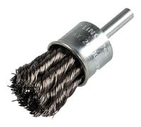 Klingspor 358341 - Cepillo de cerdas trenzadas (22 x 6 mm, para acero inoxidable)