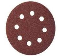 Klingspor 6775 Discos con Soporte de Papel con Sujecin cierre de gancho y bucle, PS 22 K, 120 Grano, 125 mm Dimetro