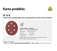 Klingspor 86634 discos con soporte de papel con sujeci?n cierre de g