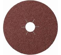 Klingspor CS 561 - Disco de fibra (25 unidades, 115 x 22 mm, grano 50, orificio de estrella) : 10982