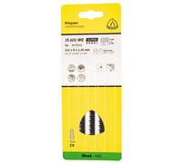 Klingspor JS 601 WQ 670542 - Hojas de sierra de calar (100 x 8 x 1,45 mm, 90 cromo-vanadio, afiladas, cónicas, 6 dientes por pulgada)