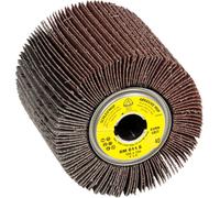 Klingspor, mop de pulido SM611, diámetro 100 mm, ancho 100 mm, grano 40, orificio de 19 mm - 83167