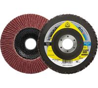 Klingspor SMT 974, disco abrasivo cerámico, 125 x 22,23 mm, grano 40, con forma curva
