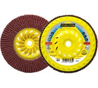 KLINGSPOR SMT975, disco de lijado segmentado, grano P60, rosca M14, 125 mm