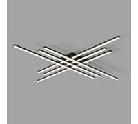Klobvtt Lámpara De Techo Lineal LED Lámpara Sputnik Moderna Tira Larga Montaje Semi Empotrado Lámpara De Techo Lámparas Minimalistas Luces De Techo para Comedor Dormitorio Cocina Oficina