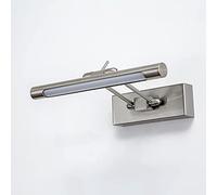Klobvtt Lámpara frontal de espejo LED Luz de imagen ajustable Aplique de pared de baño, luces de arte de brazo recto Iluminación de visualización de imagen, lámparas frontales de espejo de gabinete pa