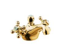 Kludi 1926 grifo para lavabo de pie oro 510124520