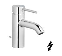 Kludi Bozz - Grifo de lavabo con desagüe para calentador sin presión, cromo 382770576