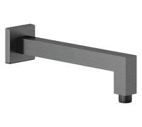 Kludi A-Qa - Brazo de ducha, 25 cm, Gunmetal cepillado 66543N2-00