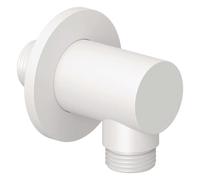 Kludi A-Qa - Codo de pared, blanco mate 6554753-00
