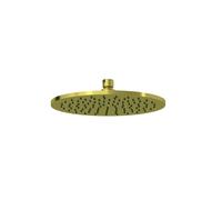 KLUDI A-QA ducha de disco, ducha de metal, Ø 250 mm, 64325N0-00, Color: Oro cepillado