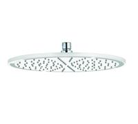 Kludi A-Qa - Rociador de ducha 300, 1 chorro, blanco/cromo 6433091-00