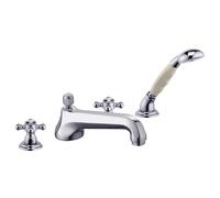 Kludi Adlon - Grifo de bañera de 4 orificios, cromo 515250520