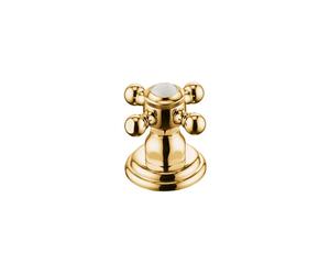 Kludi Adlon - Válvula de pie de 2 vías, oro 518484520