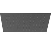 Kludi Asana ducha con efecto lluvia 44x44 cm cuadrada negro 6942039-00