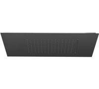 Kludi Asana ducha con efecto lluvia 60x30 cm rectangular negro 6945039-00