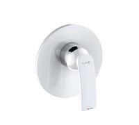Kludi Balance - Grifo de ducha empotrado, blanco/cromo 527559175