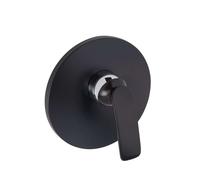 Kludi Balance - Grifo empotrado de ducha, negro mate/cromo 526558775