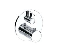 Kludi Balance - Grifo empotrado termostático para 2 dispositivos, cromo 528100575