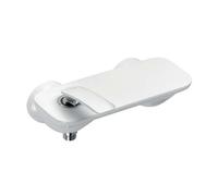 Kludi Balance - Grifo monomando de ducha, blanco/cromo 527109175