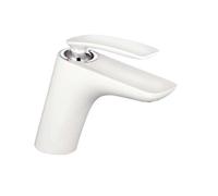 Kludi Balance - Grifo monomando de lavabo, blanco/cromo 520269175