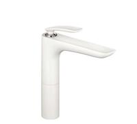 Kludi Balance - Grifo monomando de lavabo, blanco/cromo 522969175