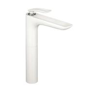 Kludi Balance - Grifo monomando de lavabo, blanco/cromo 522989175