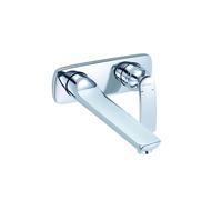 Kludi Balance - Grifo monomando empotrado de 2 orificios para lavabo, cromo 522470575