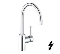 Kludi Bingo Star grifo de cocina de pie acero inoxidable 428099678