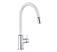 Kludi Bingo Star XS - Grifo de fregadero, cromo/blanco mate 468519378