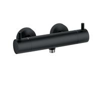 KLUDI BOZZ 352033938 - Grifo monomando termostático para ducha, color negro mate