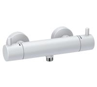 Kludi Bozz - Grifo de ducha termostático, blanco mate 352035338