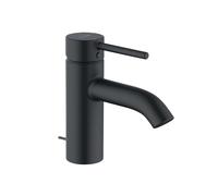 Kludi Bozz - grifo de lavabo, con caño, EcoPlus, negro mate 382633976