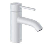 Kludi Bozz - Grifo de lavabo con desagüe Push-Open, blanco mate 382665376