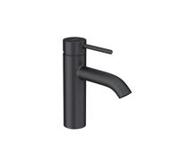 Kludi Bozz - Grifo de lavabo con desagüe Push-Open, negro mate 382883976