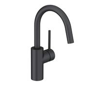Kludi Bozz - Grifo de lavabo, negro mate 380283976