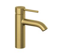 Kludi Bozz - Grifo de lavabo, oro cepillado 38282N076